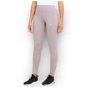 NWT Puma Women’s Ruched Fusion Pocket Tights – Size Small – Purple – 27” Inseam